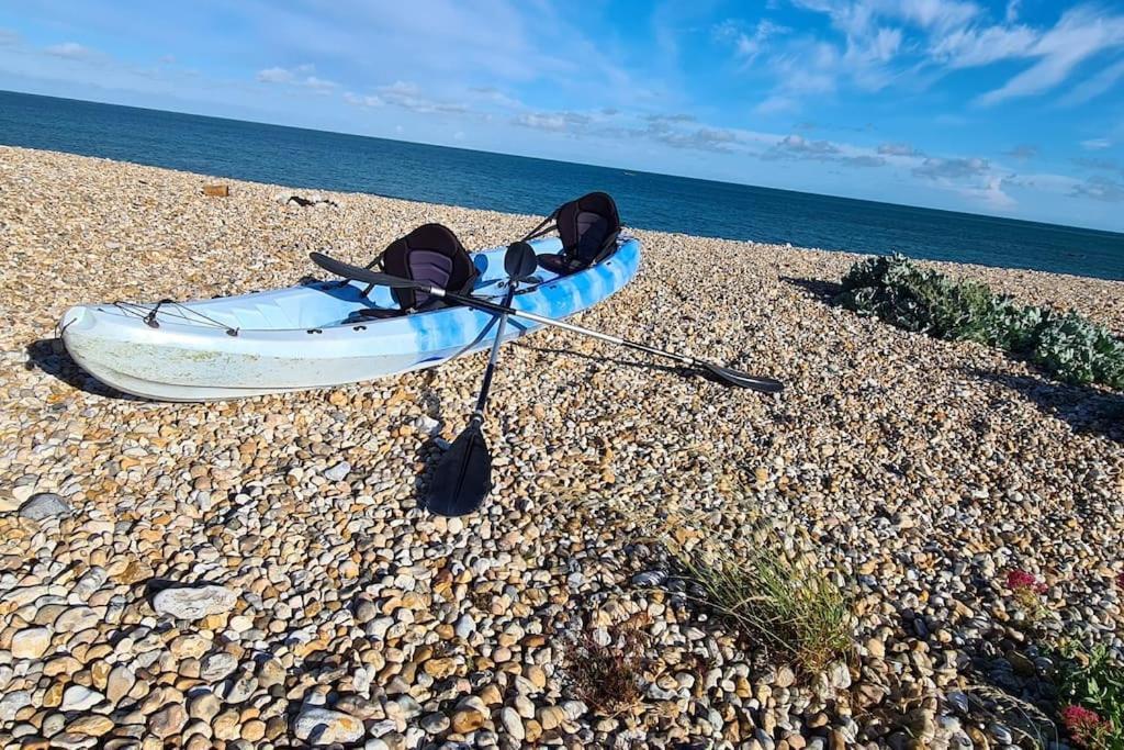 Wow I'M Living On The Beach. Luxury 4 Bed Sleeps 8 Pagham Extérieur photo